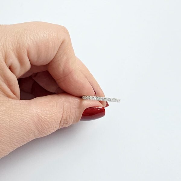 Anel em Prata com Moissanite - Imagem 4