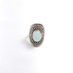 Anel Indiano Calcedônia