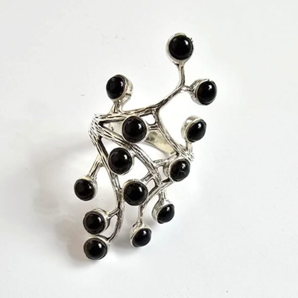 Anel Indiano Ramos Onix - Imagem 3