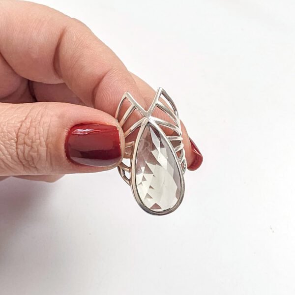 Anel Maxi Quartzo Cristal - Imagem 2