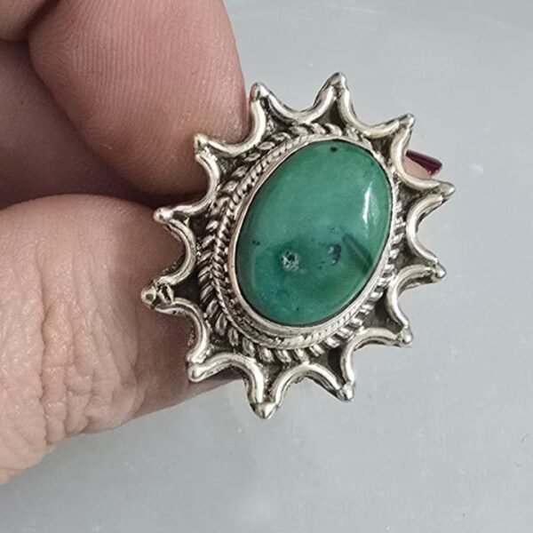 Anel Sol Turquesa Esverdeada - Imagem 3