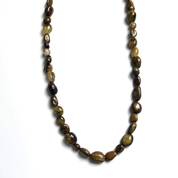 Colar Cabochão Olho de Tigre - Imagem 3