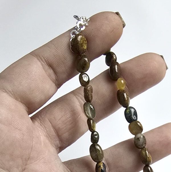 Colar Cabochão Olho de Tigre - Imagem 2