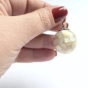 Pingente Chama Anjo Madrepérola