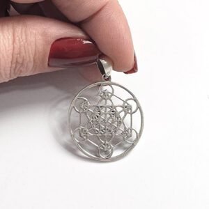 Pingente Cubo de Metatron
