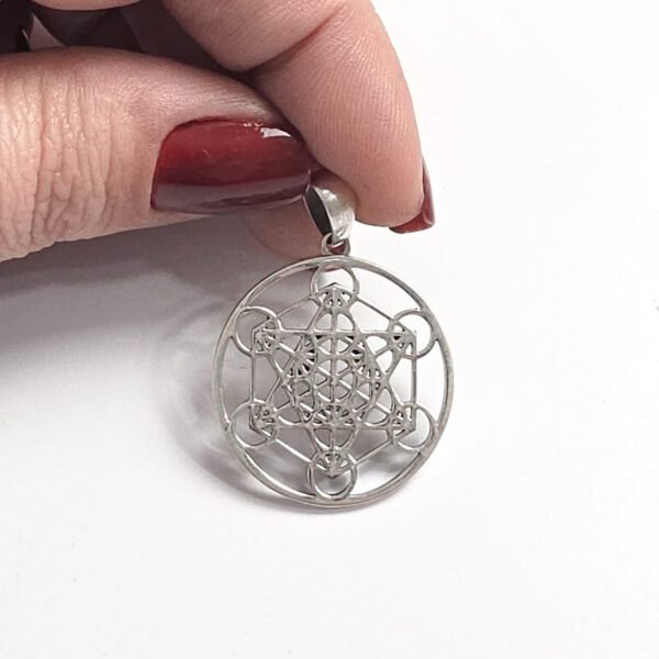 Pingente Cubo de Metatron