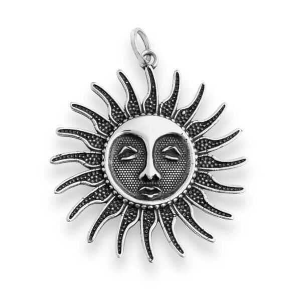 Pingente Sol Envelhecido - Imagem 2