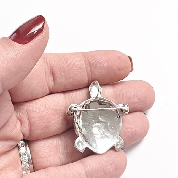 Pingente e Broche Tartaruga Coral - Imagem 2