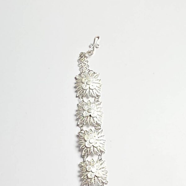 Pulseira Filigrana Flores - Imagem 2