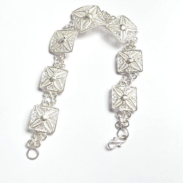 Pulseira Filigrana Quadrados - Imagem 3