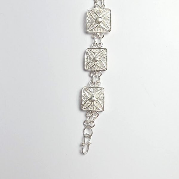 Pulseira Filigrana Quadrados - Imagem 2