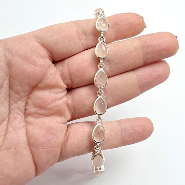 Pulseira Indiana Quartzo Rosa - Imagem 3