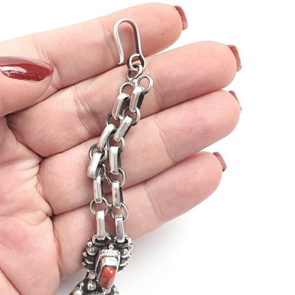 Pulseira Maxi Turquesa e Coral - Imagem 2