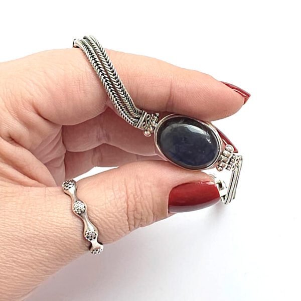 Pulseira Pedra Única Labradorita - Imagem 2