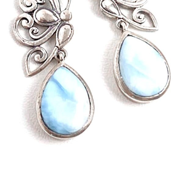 Brinco Borboleta Larimar - Imagem 2