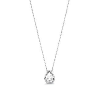 Colar Gota Moissanite