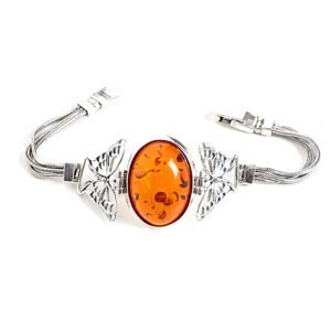 Pulseira Borboleta Âmbar
