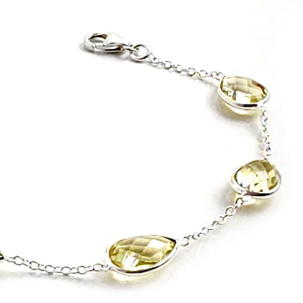 Pulseira Gota Facetada Citrino - Imagem 2