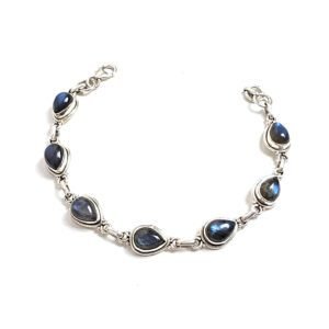 Pulseira Indiana Labradorita Lisa