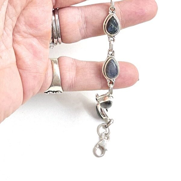 Pulseira Indiana Labradorita Lisa - Imagem 2
