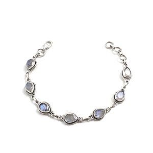 Pulseira Indiana Pedra da Lua Gota