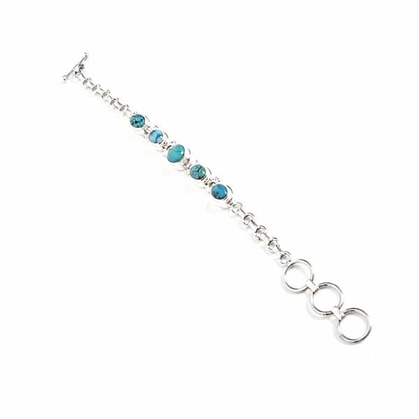 Pulseira Turquesa Articulada - Imagem 2