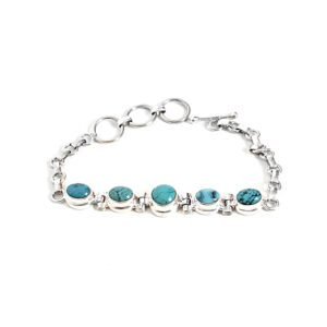 Pulseira Turquesa Articulada