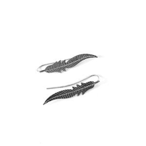 Brinco Oxidado Folha Earcuff