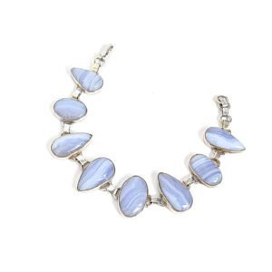 Pulseira Ágata Blue Lace