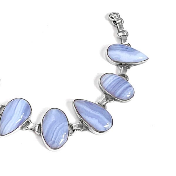 Pulseira Ágata Blue Lace - Imagem 2