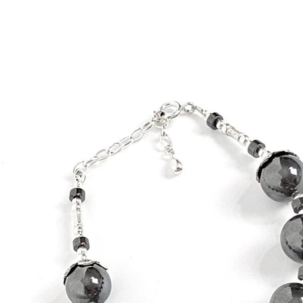 Pulseira Esferas Hematita - Imagem 3