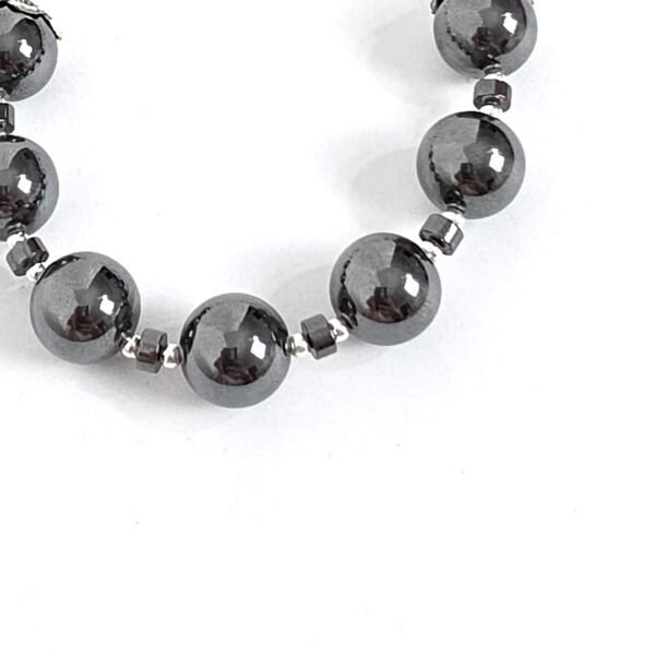 Pulseira Esferas Hematita - Imagem 2