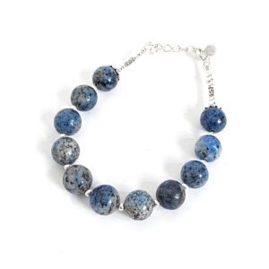 Pulseira Esferas Sodalita