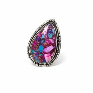 Anel Gota Turquesa Oyster