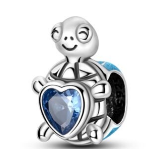 Berloque Tartaruga com Coração