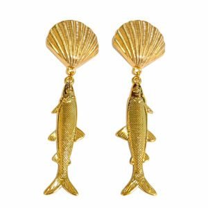 Brinco Concha Peixe
