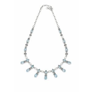 Colar Alta Joalheria Topázio Sky