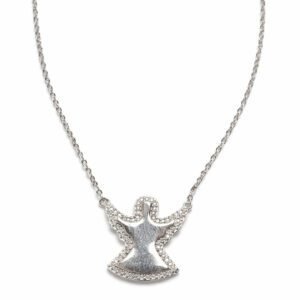 Colar Anjo Moissanite