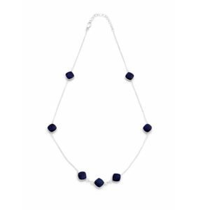 Colar Safira Facetada