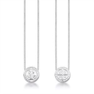 Escapulário Eletroformação São Bento