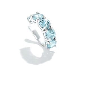 Piercing Fake Água Marinha