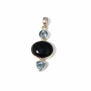 Pingente Cabochão Labradorita