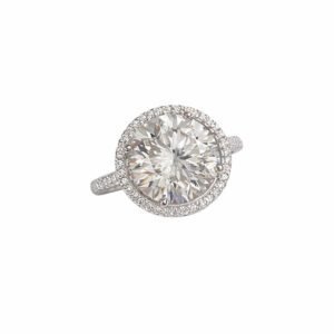 Solitário Moissanite 12mm