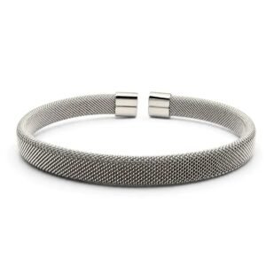 Bracelete Malha 6 cm